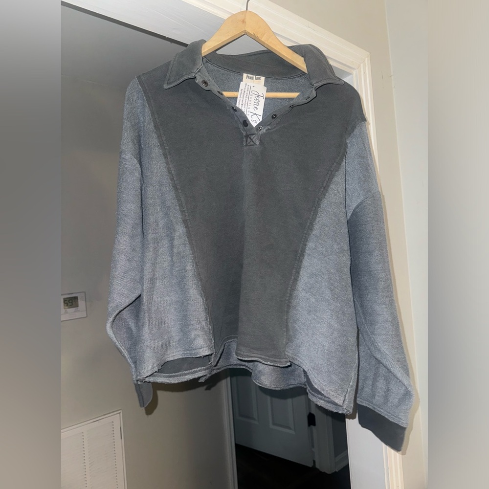 Long sleeve blouse